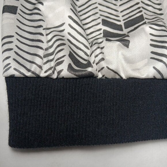 Top Notch Shirt Plus Size 24W Polyester Blouse White Black Geometric Vintage USA - Picture 11 of 15